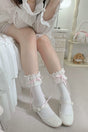 Baby pink short socks, one-pair pack / Upgraded anti-pilling combed cotton