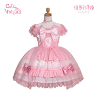 CutieVolta - Candy Blog - Sweet Lolita OP & Separates - Pink OP / Size 01
