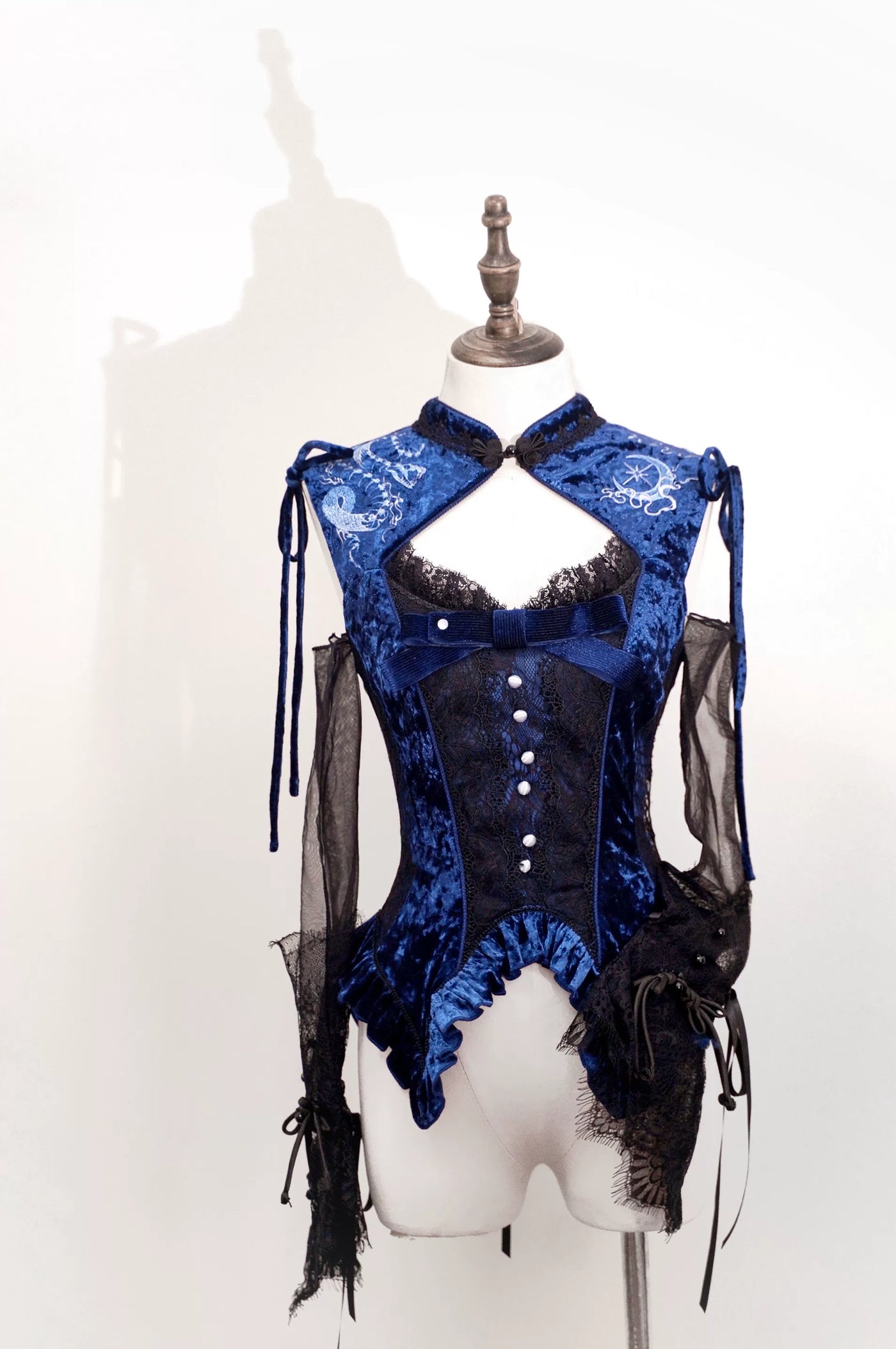 tonight - Yan She Ling - Velvet Hime-Sleeve Top, Vest or Lift-Up Skirt