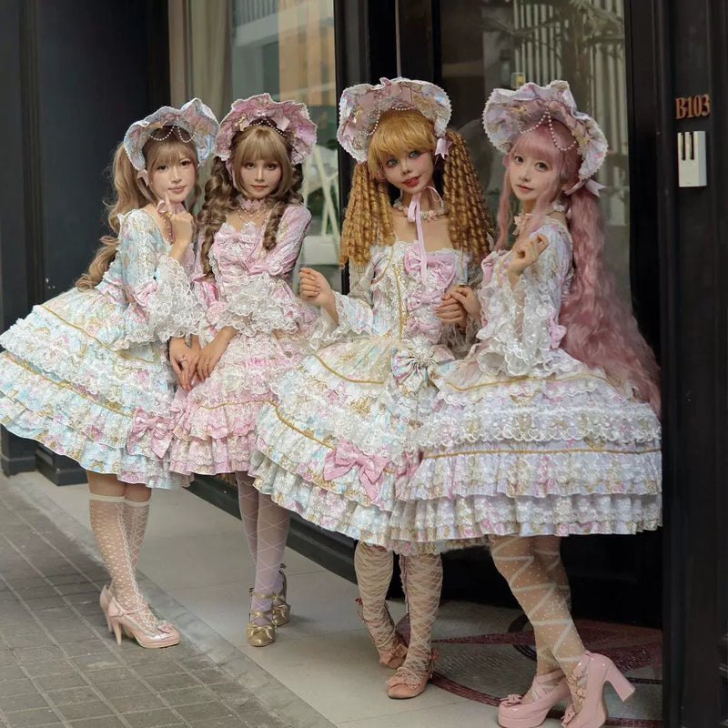 Hanguliang Candelabra Chapter Sweet OP Dress