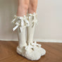Milk white mid-calf / One Size