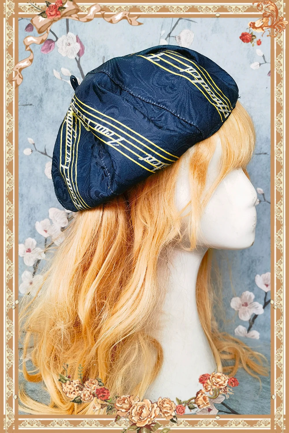 Infanta~Sweet Lolita Accessories Bonnet KC Socks Beret Dark Green Beret 37488:560860