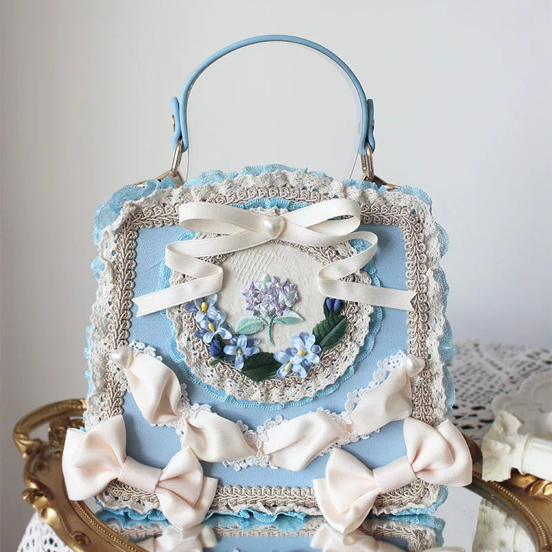Lolita - Sweet Lolita Floral Lace Bag - Individually Selectable