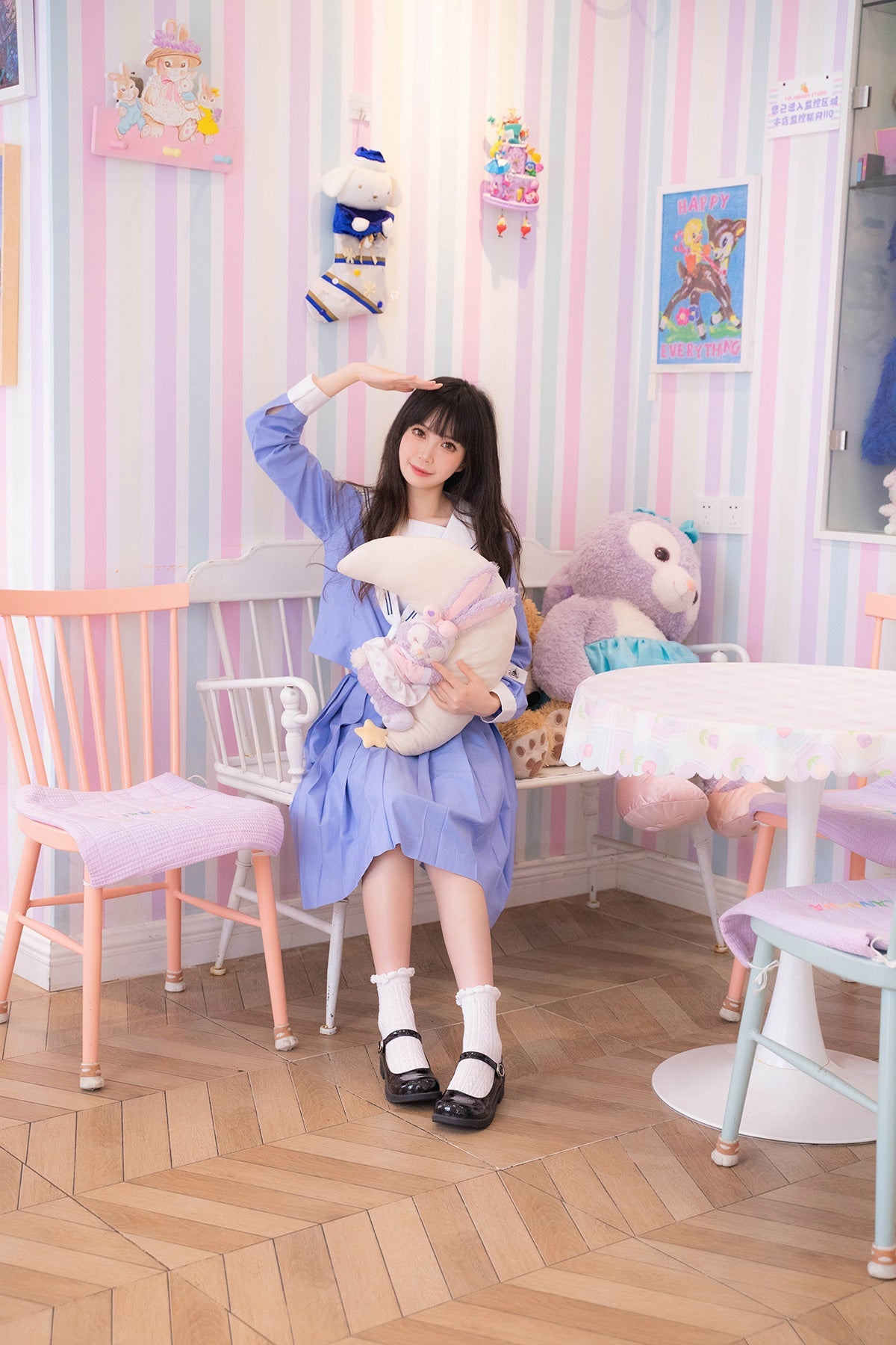 Sosic - Sweet Lolita Mary Jane Flat Shoes - Shoes