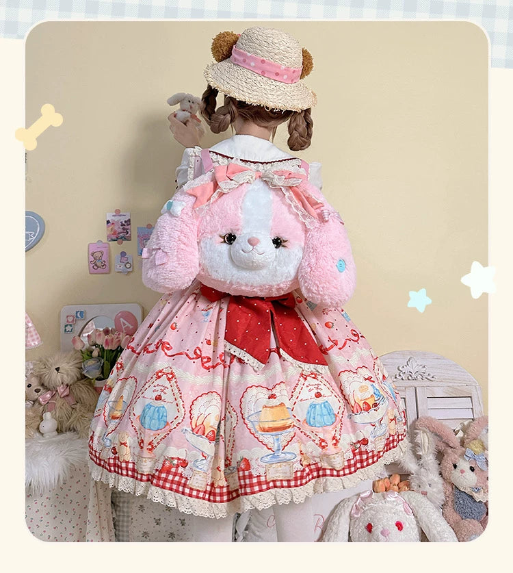 Lolita - Plush Cocker Spaniel Puppy Novelty Backpack - Individually