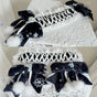 Black Convertible Headdress / Hair Clips