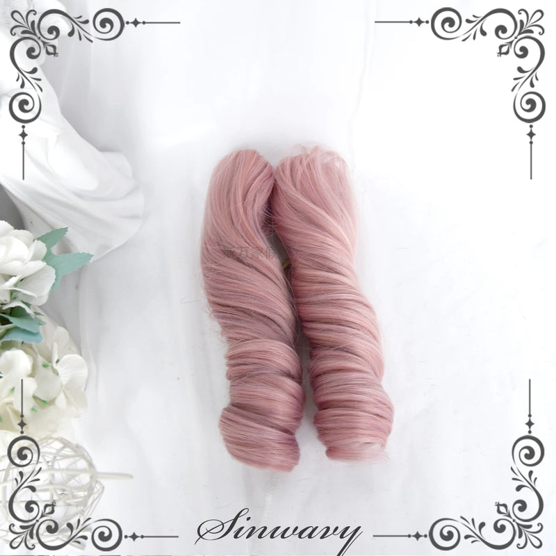 Sinwavy sweet pink twin ponytail wig - view 4