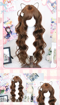Dalao Home - Lolita Wig Collection - full-head wigs and hairpieces - Side fringe machine-made scalp fringe piece, approx. 27 cm