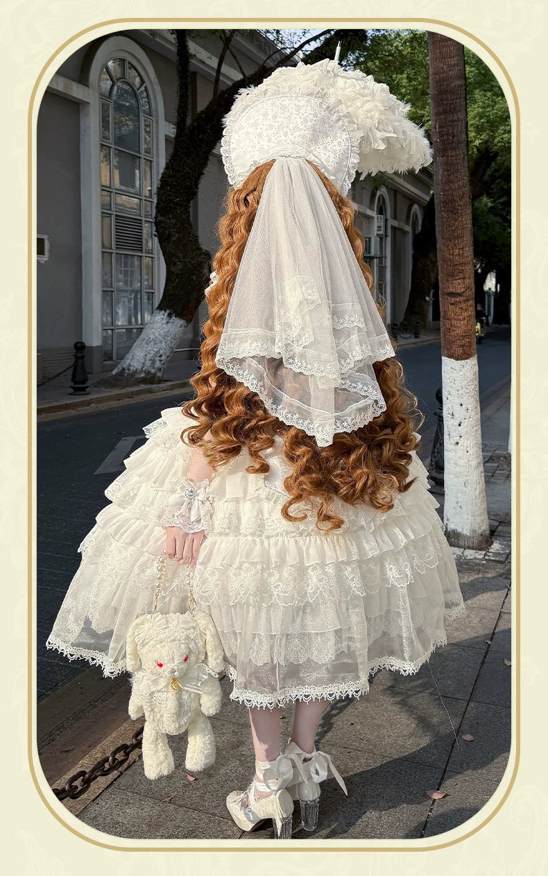 Miaolin Original - Rose Oath - Sweet Lolita JSK dress