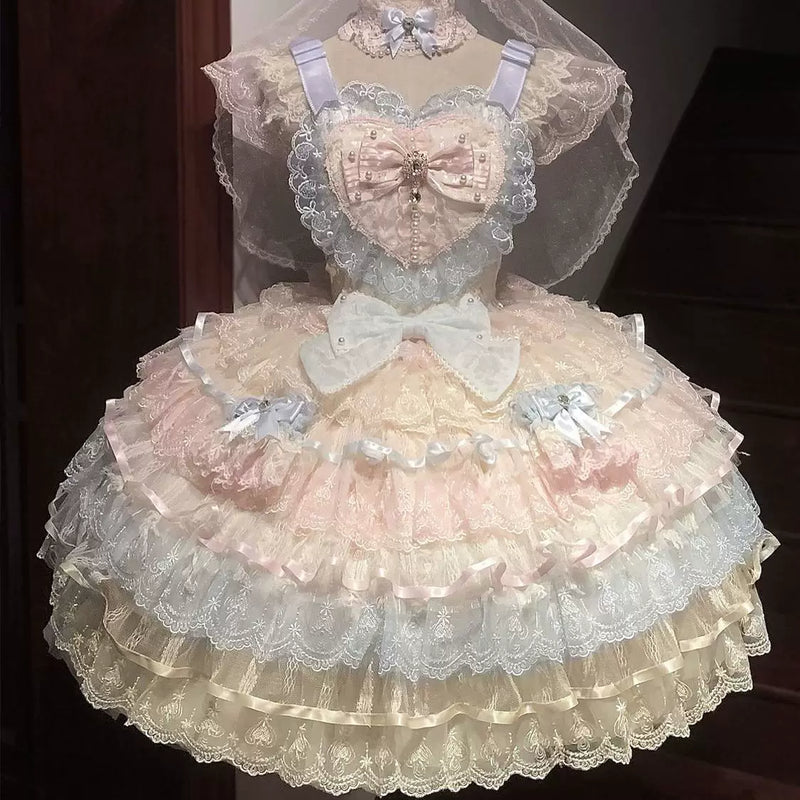 Hanguliang Feather Ballad Bridal JSK