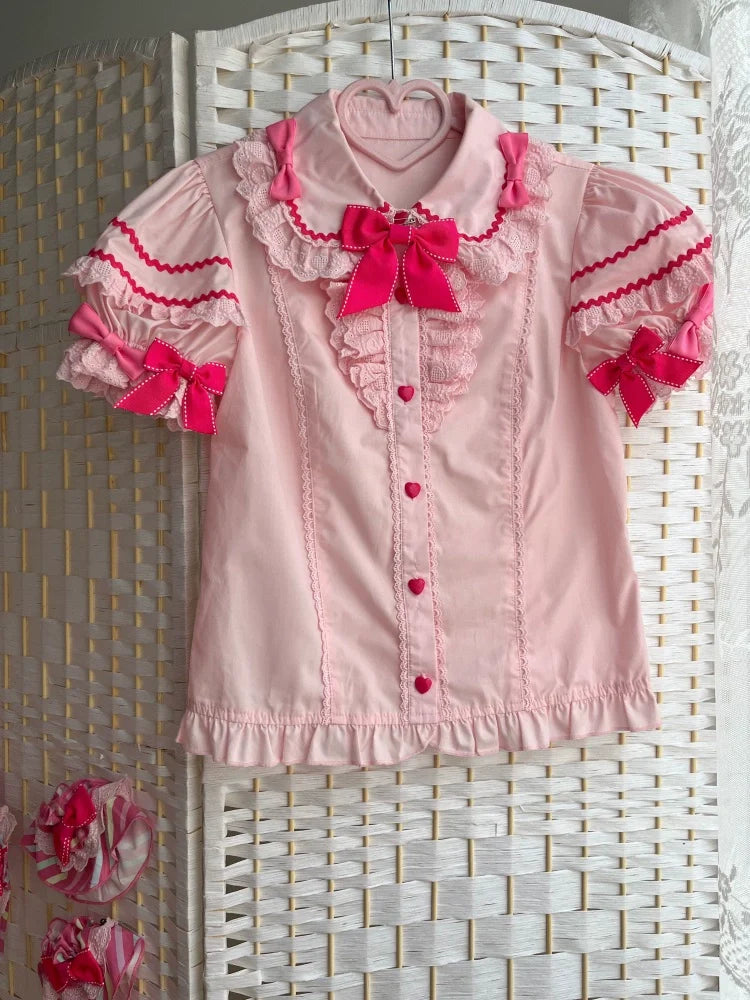 Letters from Unknown Star - Candy Park - Sweet Lolita Carnival Printed JSK & Salopette Dress