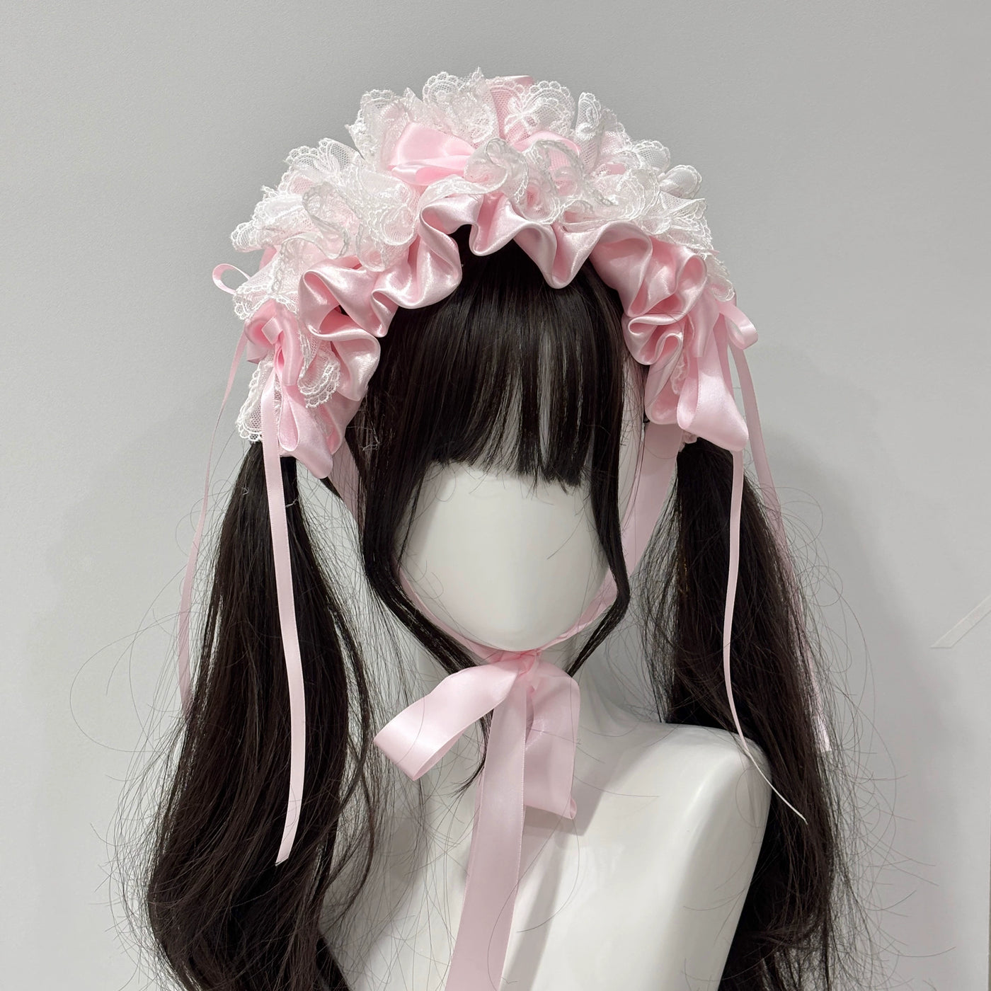 Cat Tart - Ballet Ribbon - Satin Bow Headband with Long Trailing Ribbons
