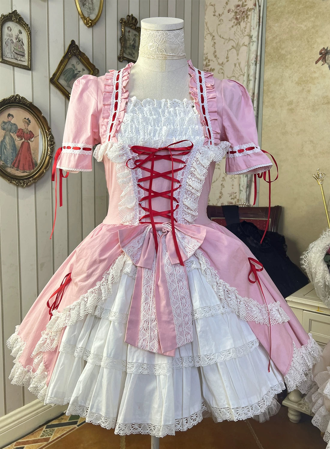 LACE GARDEN - Miss Rila - OP Dress with Hime Sleeves