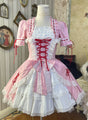 Pink, includes free princess sleeves / XS, full payment, includes free princess sleeves
