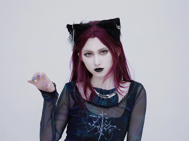 Strange Sugar - Gothic Lolita Handmade Headdress - Headwear