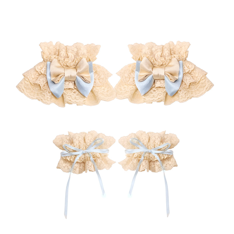 BLOOD SUPPLY: Mousse Rendezvous Strawberry Corset Top and Accessories, product view 9