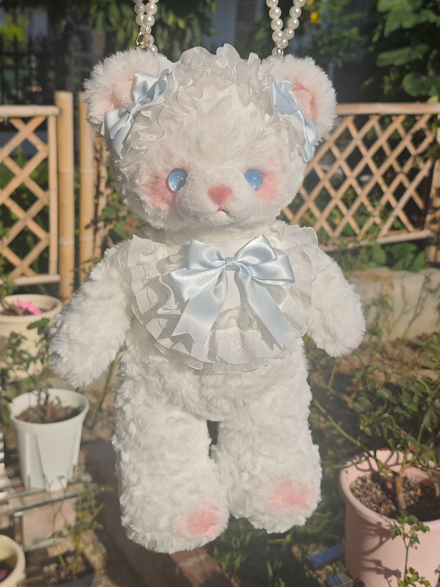 BearStar - Bib Bear Bag - Medium Plush Bag