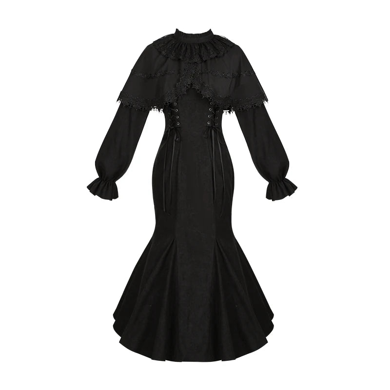 With PUJI - Dream Lost - Lolita OP Dress detail view 7