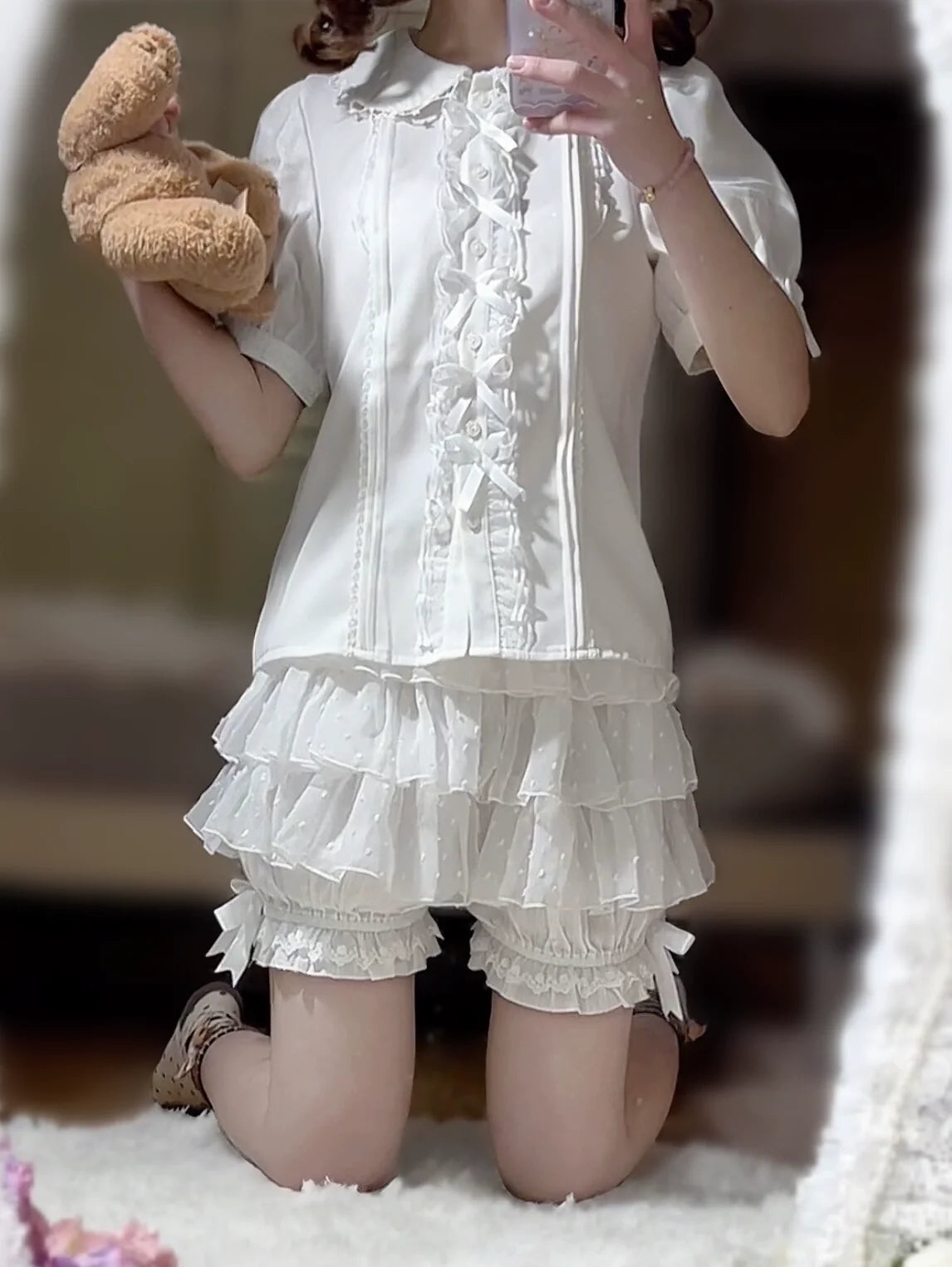 DMFS Lolita - Daily Lolita Bloomers - Safety Anti-Exposure Lace Shorts Other Surprise