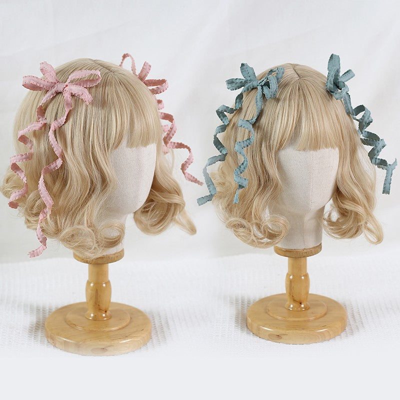 Xiaogui - Sweet Lolita Spiral cos Headdress - Headwear