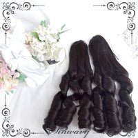 Sinwavy - “Fairytale Town” Roman Curl Twin Ponytail Wig - Roman-curl clips only, one pair