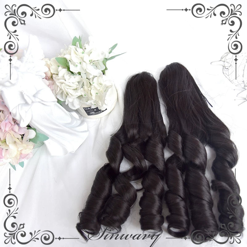 Sinwavy Fairytale Town Roman curl twin ponytail wig - view 7