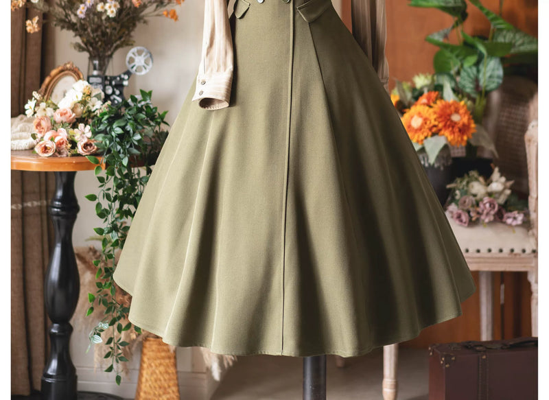 Forest Wardrobe - Misty Forest - Six-Panel Tailored JSK - 5