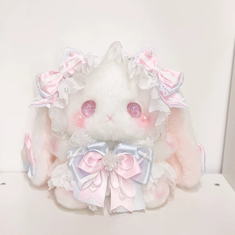 BearStar Dawn handmade plush Lolita convertible crossbody and backpack bag