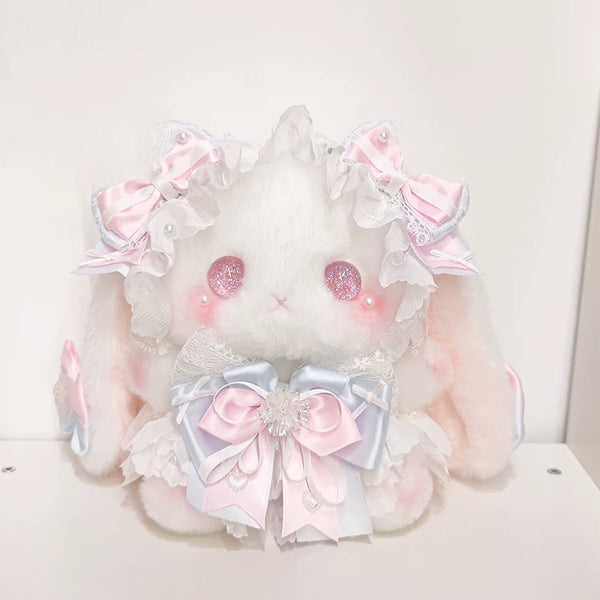 BearStar Dawn handmade plush Lolita convertible crossbody and backpack bag
