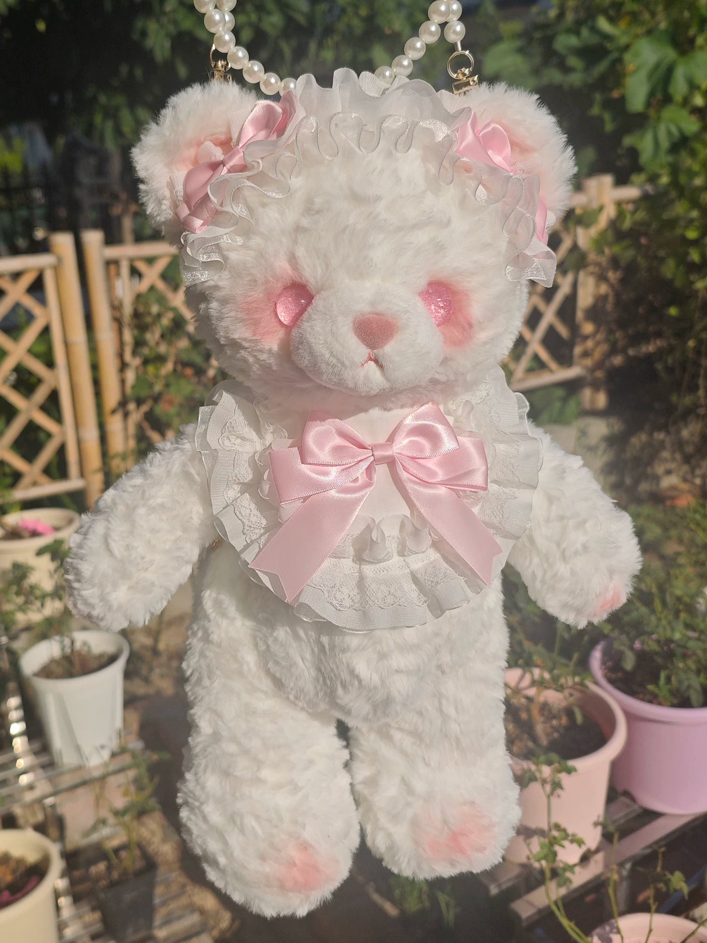 BearStar - Bib Bear Bag - Medium Plush Bag