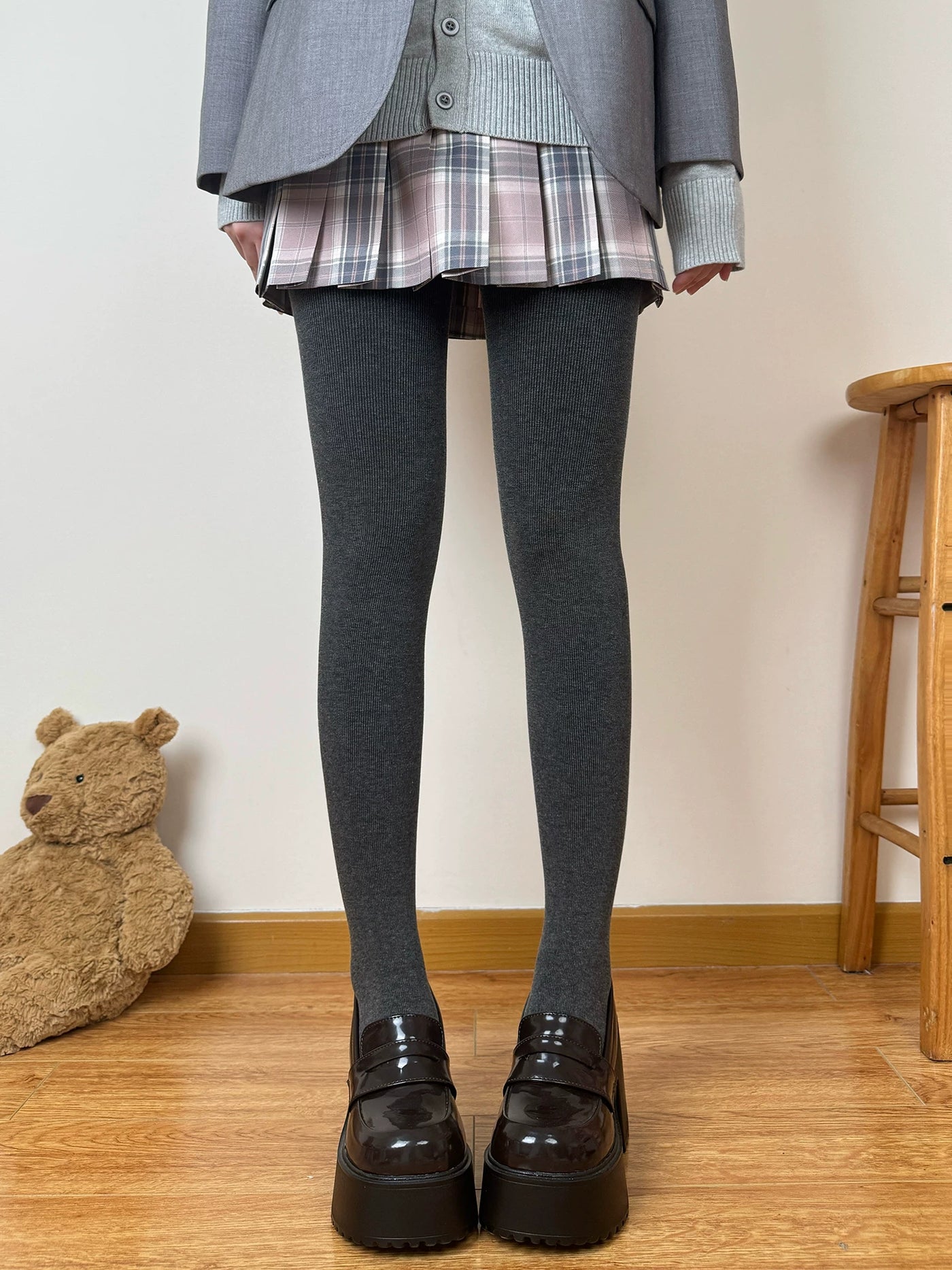 Chubby Bear Tales - Little Heater - Tights and Stirrup Tights in Five Neutral Colours