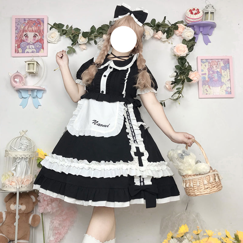 Niu Niu - Plus Size Lolita Nurse Summer OP - Dress OP Dress