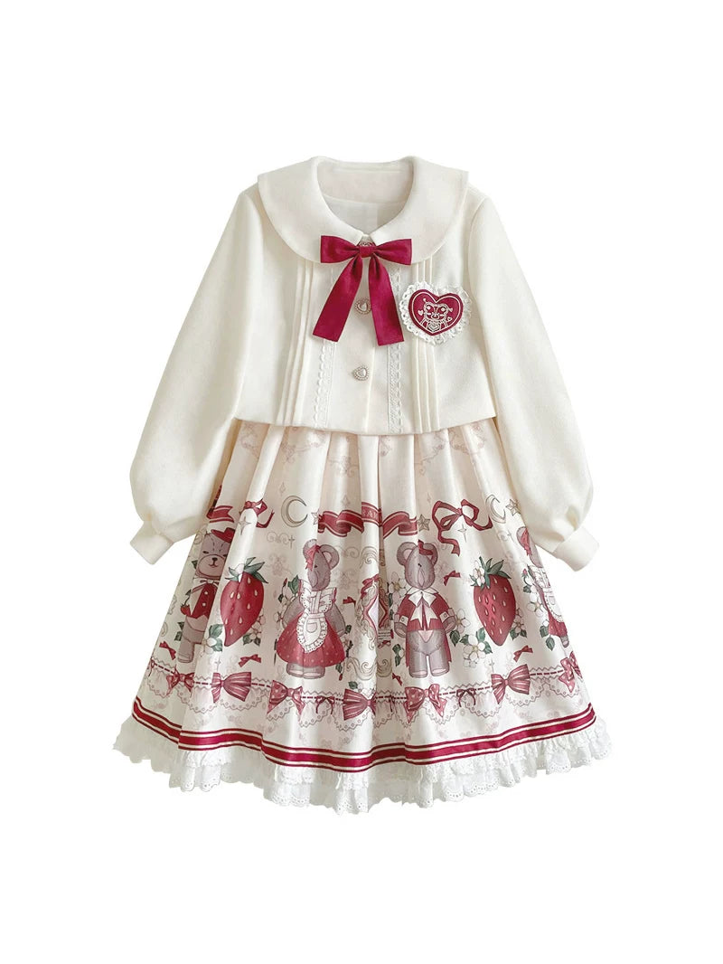 Winter Gift Cropped Cape & Lolita JSK Outfit — additional product view