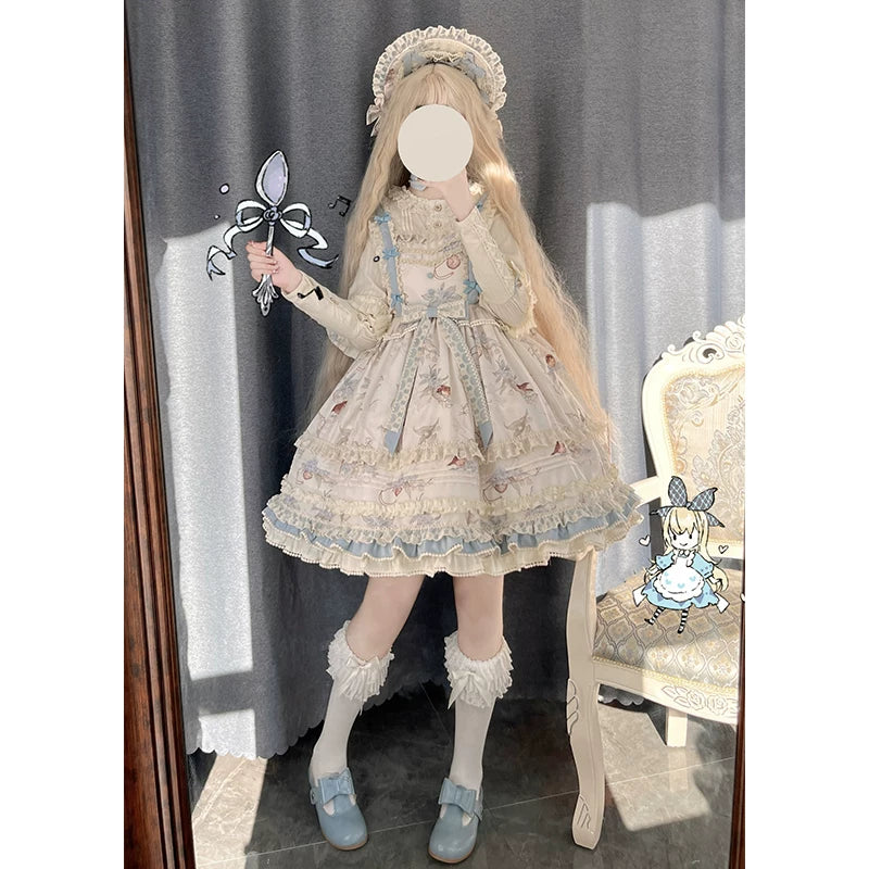 Deer Bell Maiden - Sweet OP / JSK Dress Set - detail view 3