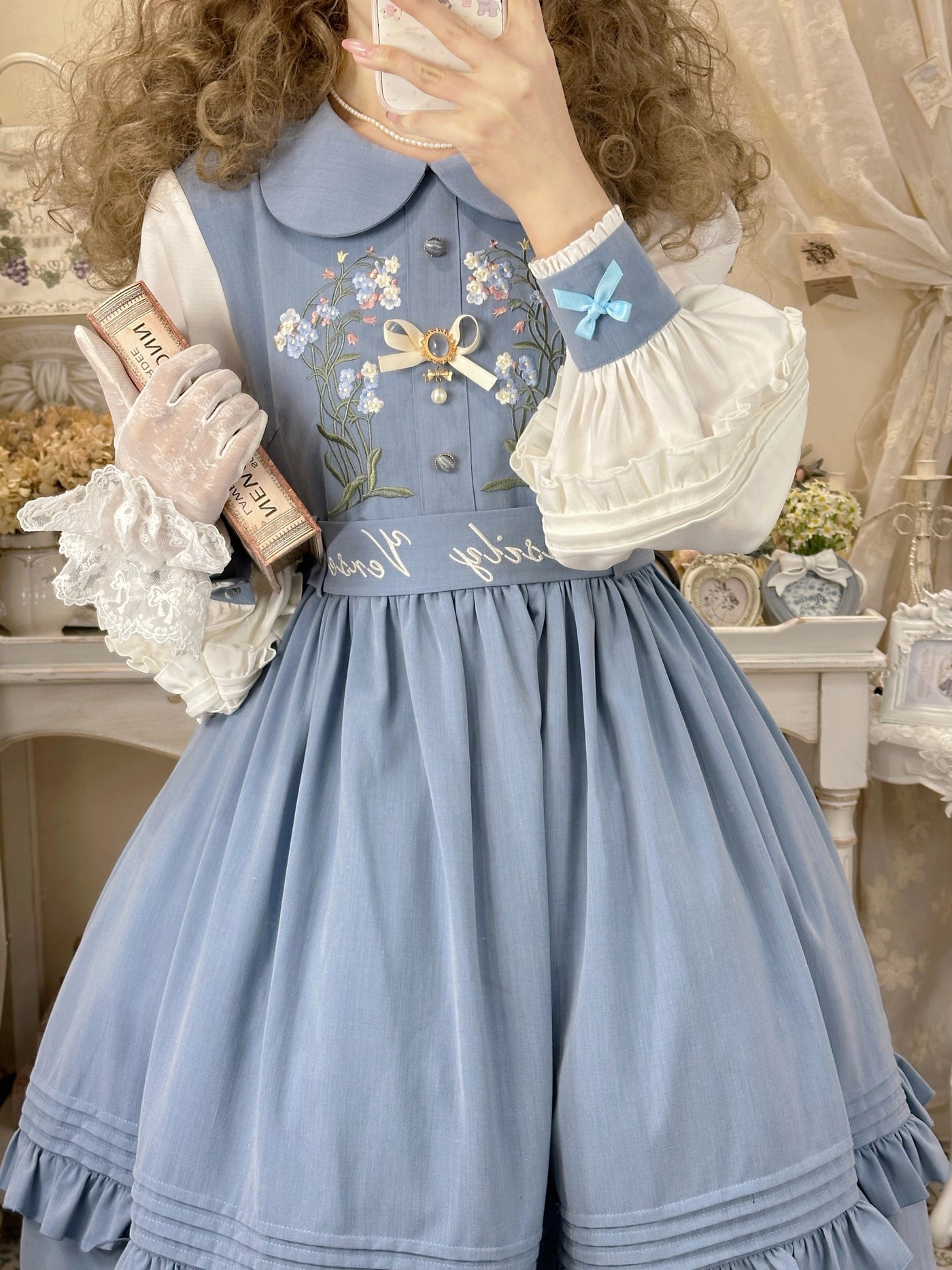 Name of the Wild - Classic Long-Sleeve OP Dress - detail view 5