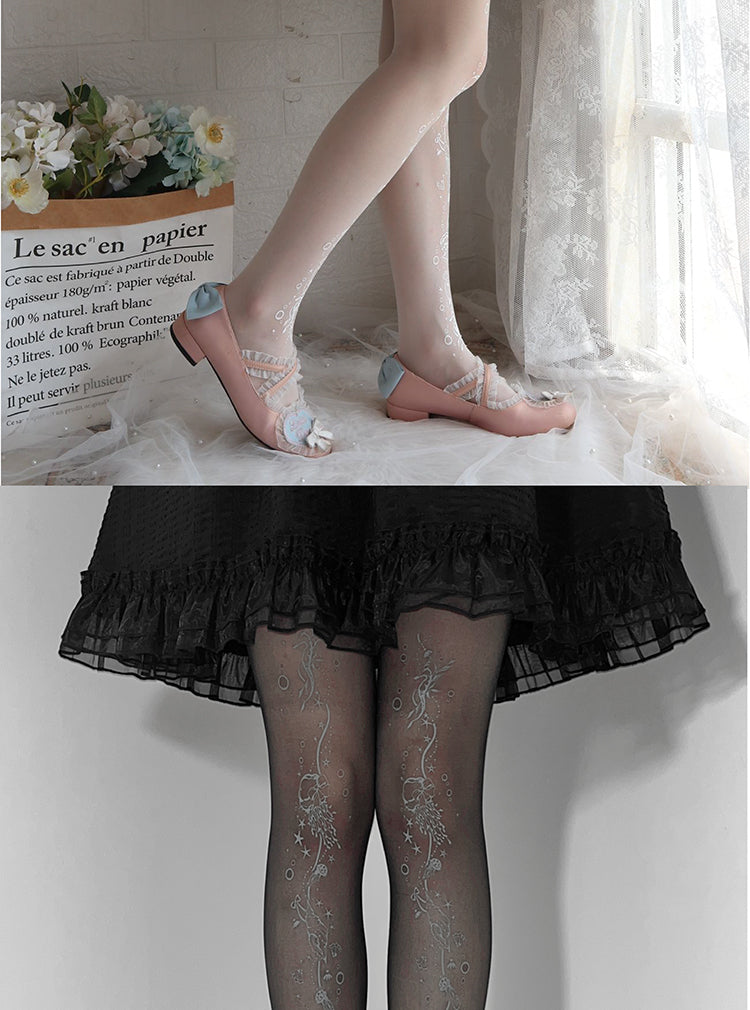 Roji Roji - Japanese Style Lolita Tights - Socks