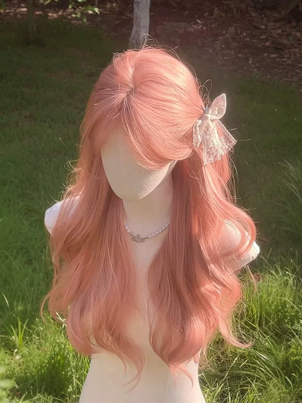 Kunkun Fish Spring Pink long wavy wig - view 1