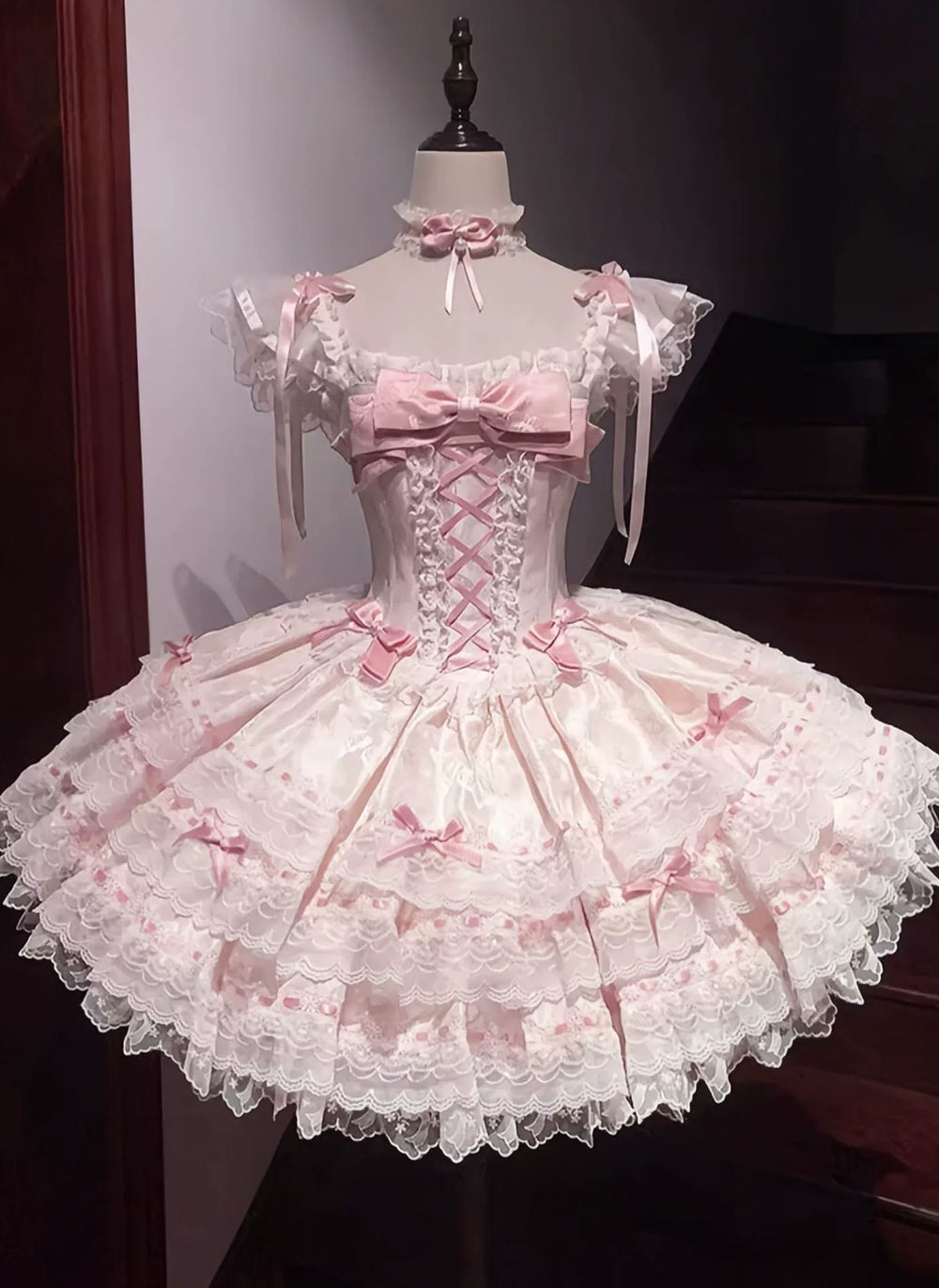 White Sugar Girl - Dreamy Butterfly Ballet Lolita Dress - Sweet