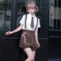 S / short sleeve shirt (with a tie)