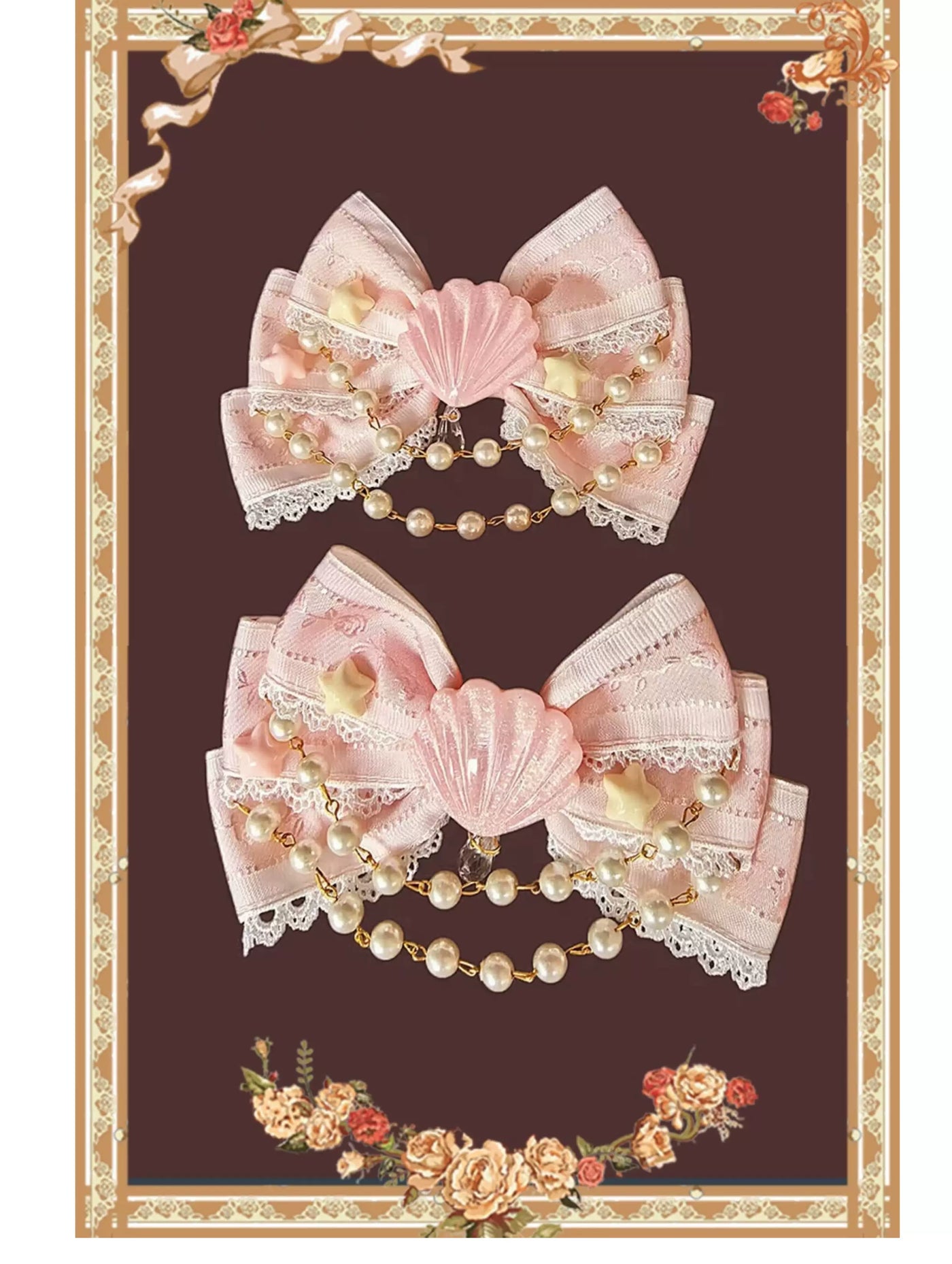 Sleepy Bear - Kawaii Lolita Bear and Star Printed Dress 45663:857702