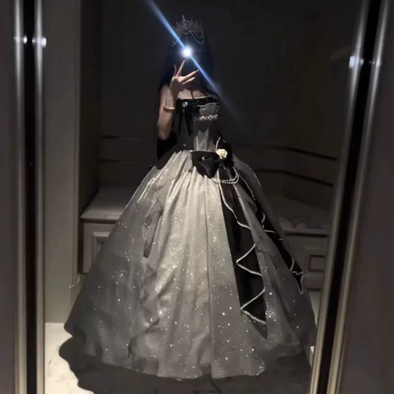Sweet Scene - Moon Coronation Lolita Dress - Formal Gothic Lolita