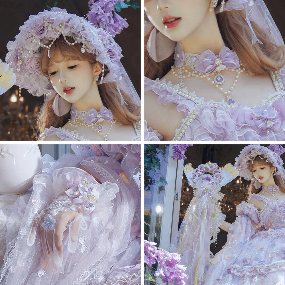 Runaway Princess Lolita Bridal Accessories Lolita accessory product view