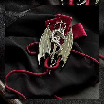 tonight - Gothic Dragon and Serpent - Dragon, Serpent and Moon Accessories