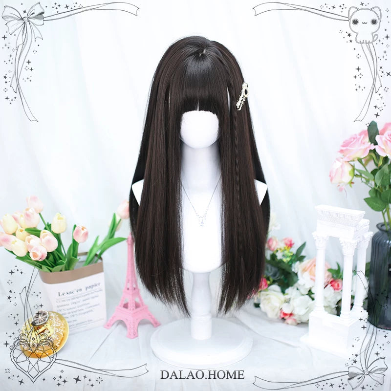 Dalao Home natural long curly Lolita wig - view 8