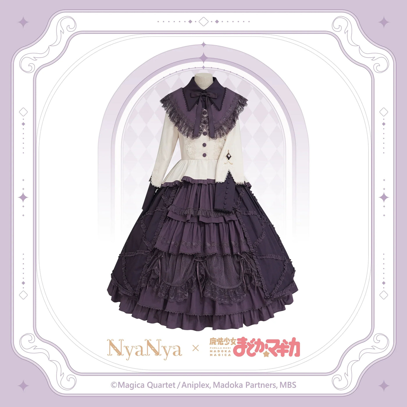 IP Collab Dreamy Memories Themed Lolita OP Dress (2XL L M S XL XS) 34054:780016
