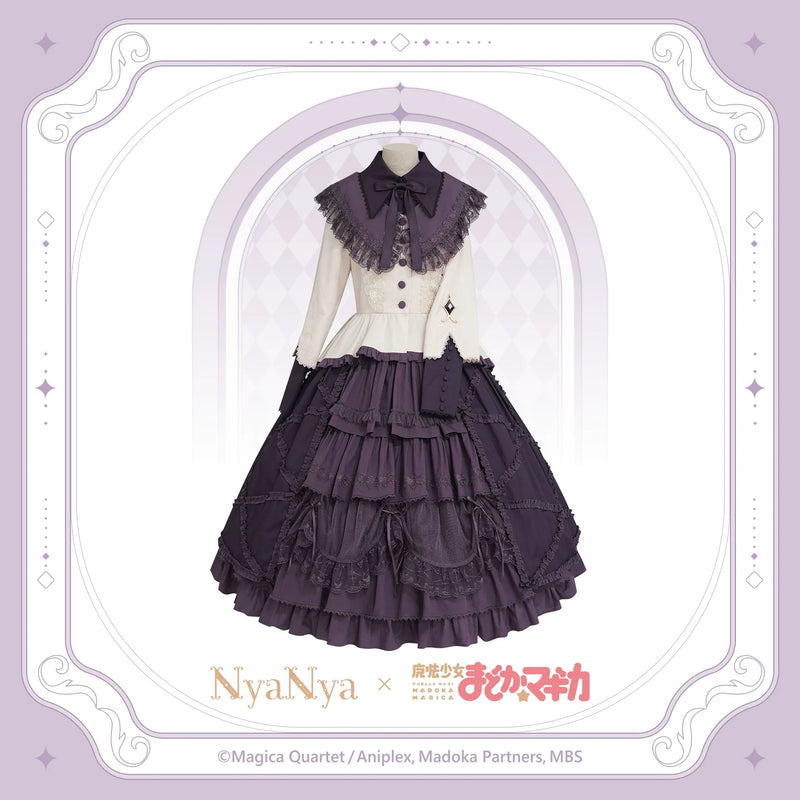 IP Collab Dreamy Memories Themed Lolita OP Dress (2XL L M S XL XS) 34054:780016