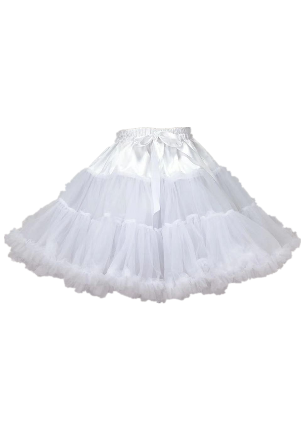Sugar Girl - Super Puffy Lolita White Petticoat - Petticoat