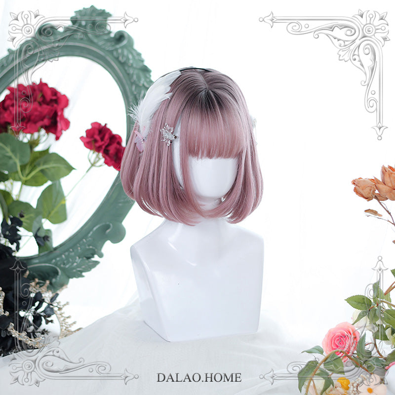 Dalao Home - Sweet 30cm BOBO Short Lolita Wig - Multicolors Wig