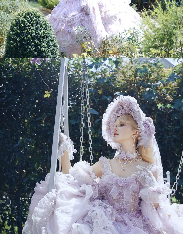 Cat Fairy - Princess on the Run - Lilac Lolita JSK