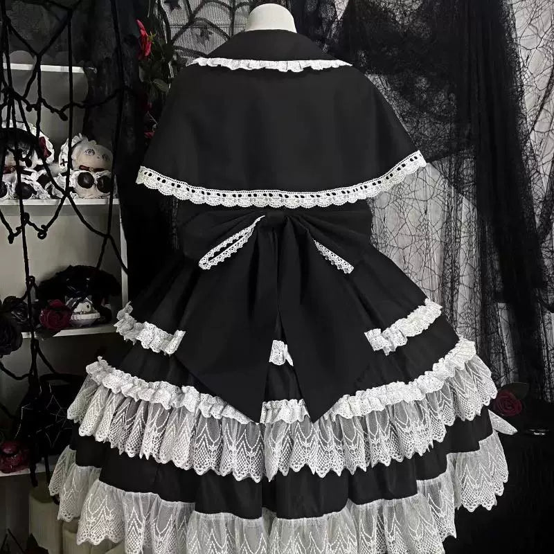 Galaxy Melody - Doll Whisper - JSK with layered lace ruffles